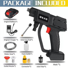 Portable car wash pressure gun