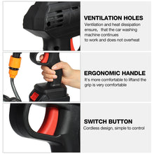 Portable car wash pressure gun